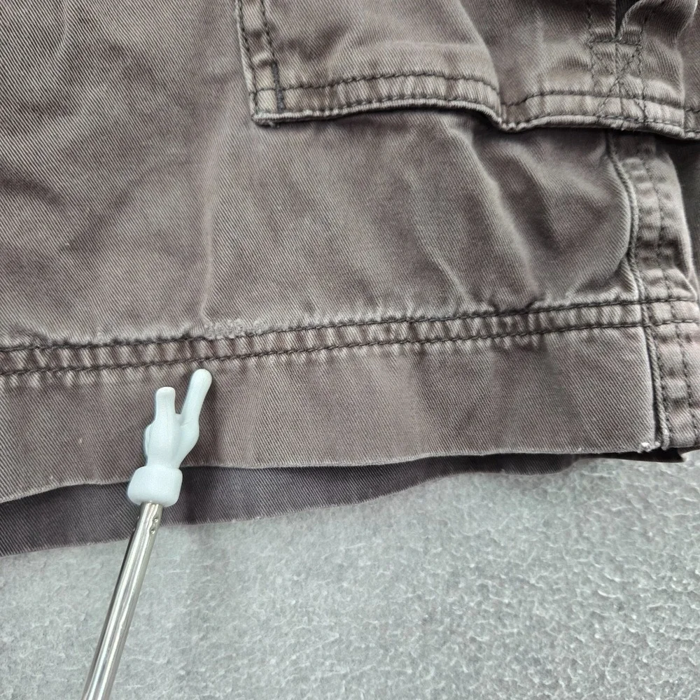 The‎ North Face Men Shorts 32 Gray Cargo Outdoor Hiking Logo Read